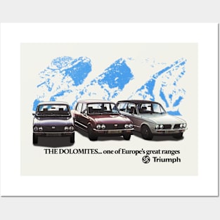 TRIUMPH DOLOMITE - advert Posters and Art